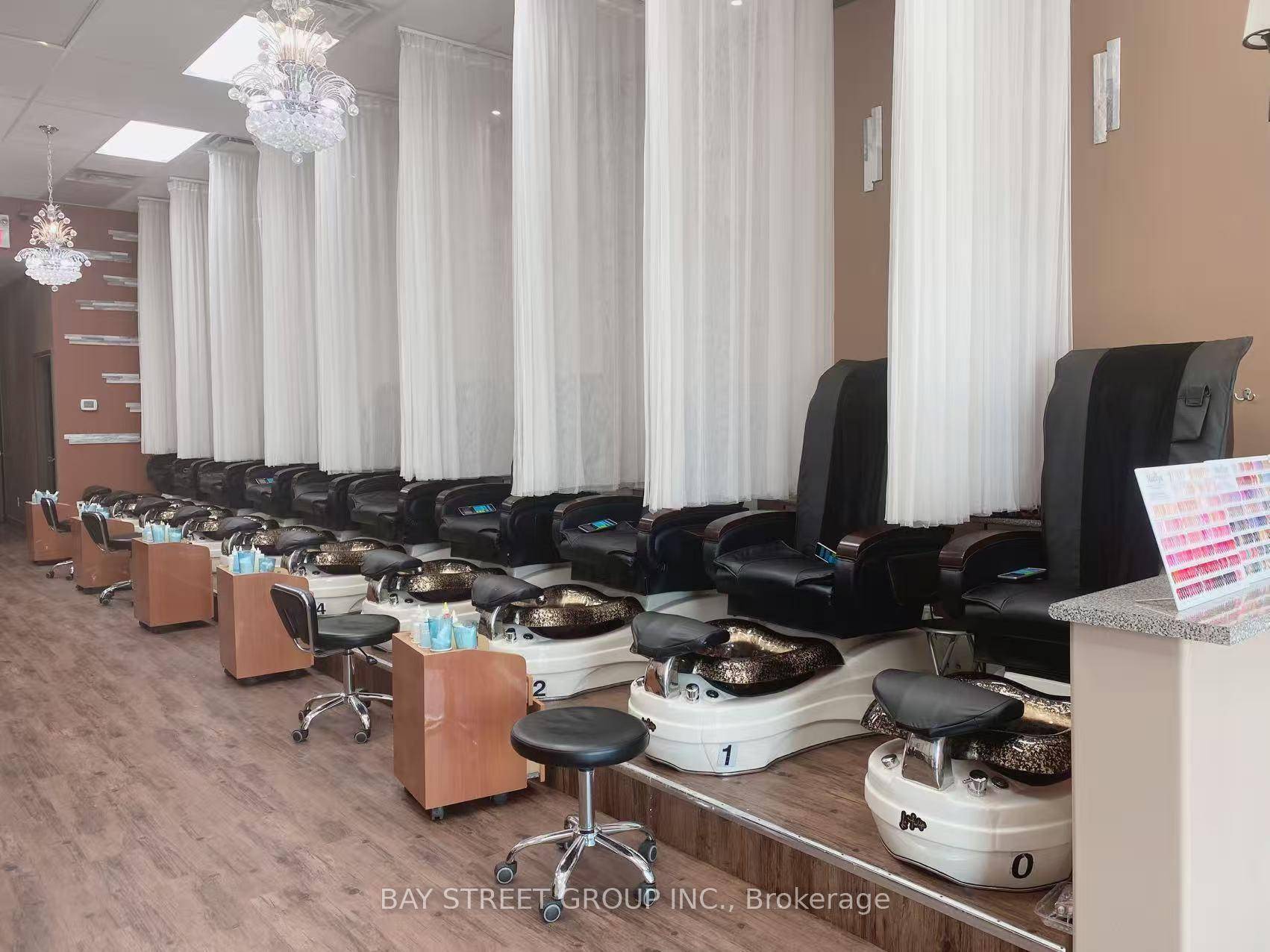 Well Established Nail Salon Business Opportunity Prime Location !