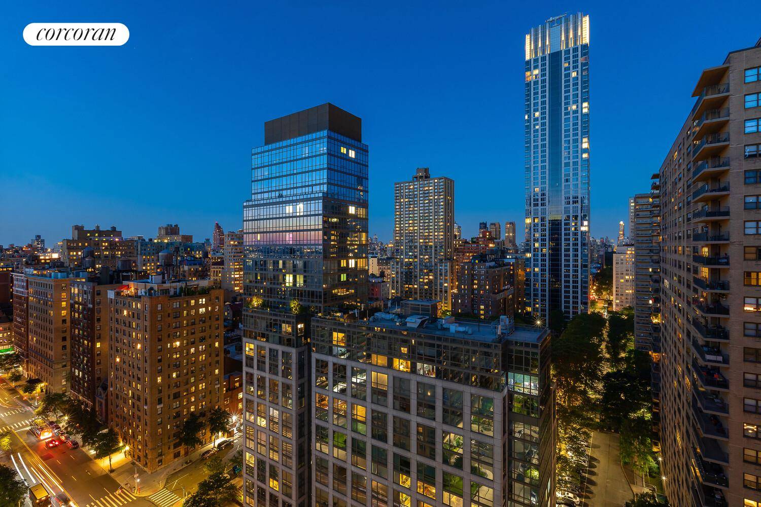 Welcome to a stunning residence that offers breathtaking city views and abundant natural light from its high floor position.