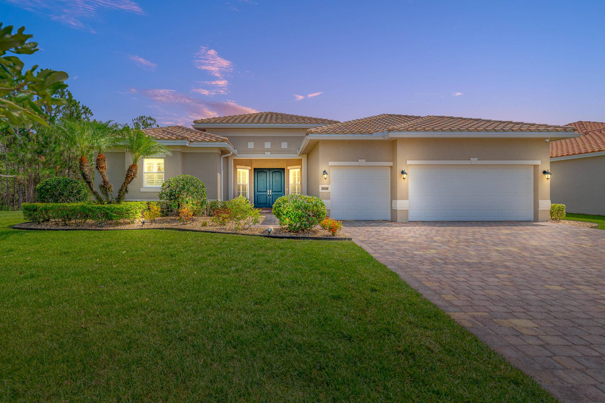 Stunning 1 story 5 BR, 3 bath, 3 car garage home offering the perfect blend of space, function luxury.