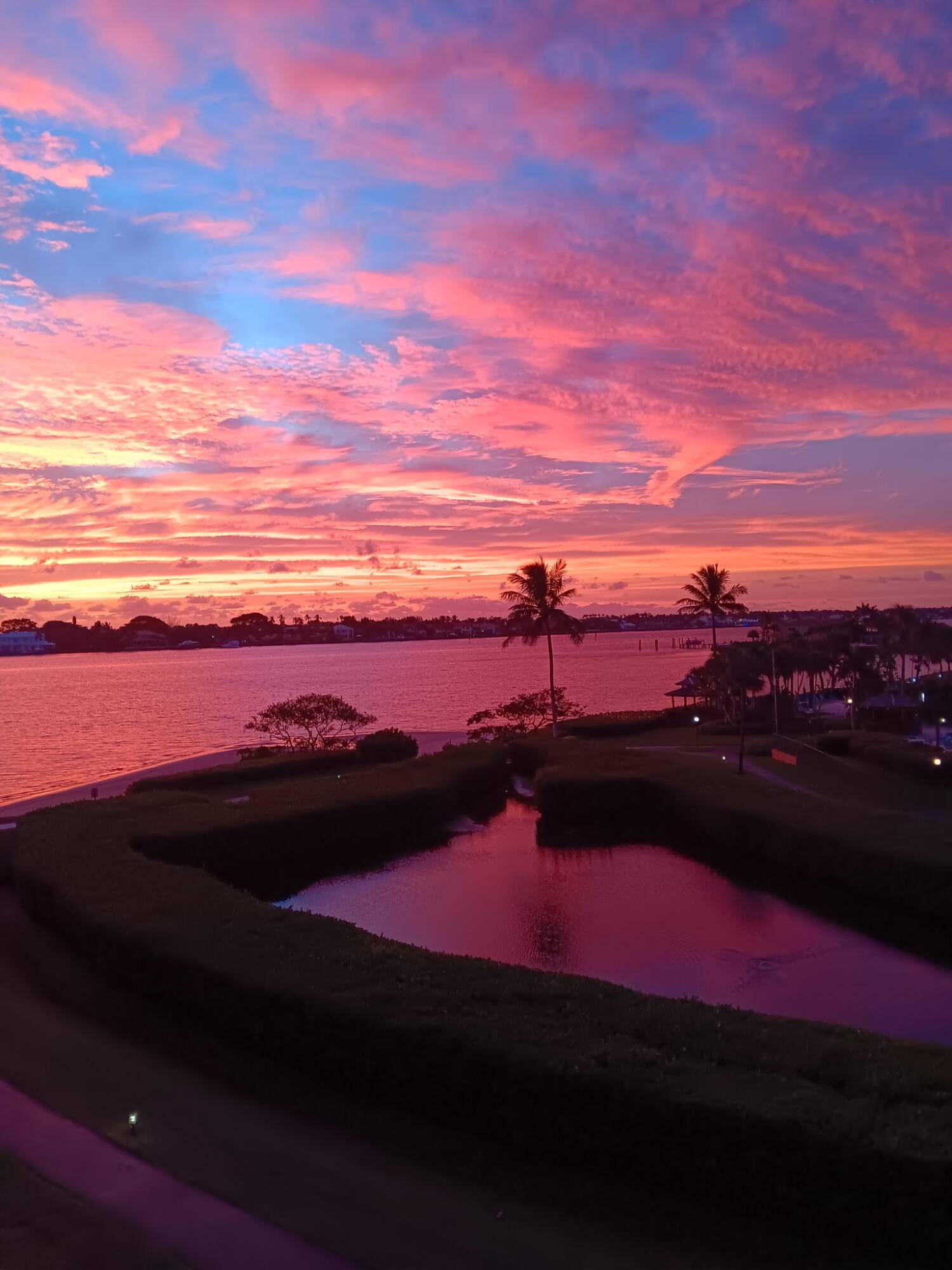 Wow ! Enjoy the amazing vistas and soothing intracoastal breezes from the outdoor patio, Master BR and Living room.