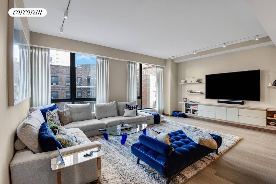 Spanning 2, 025 square feet, this mint condition two bedroom, four bath residence at 90 Lexington Avenue offers a rare combination of grand scale, thoughtful design, and turnkey luxury.