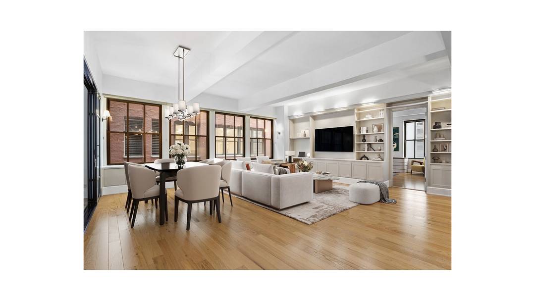 Available Late July. Step into a world of style and comfort in the heart of Chelsea at 130 West 30th Street, Unit 8C, where pre war charm meets modern convenience.