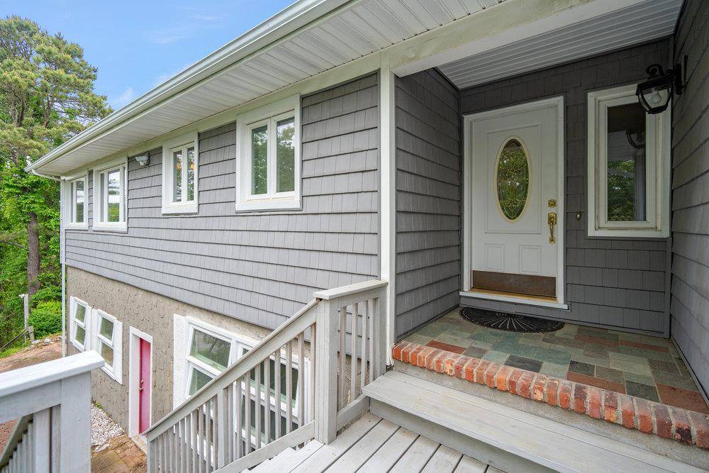 Wake up to stunning water views every morning in this exceptional Southampton home overlooking the pristine waters of Shinnecock Bay.