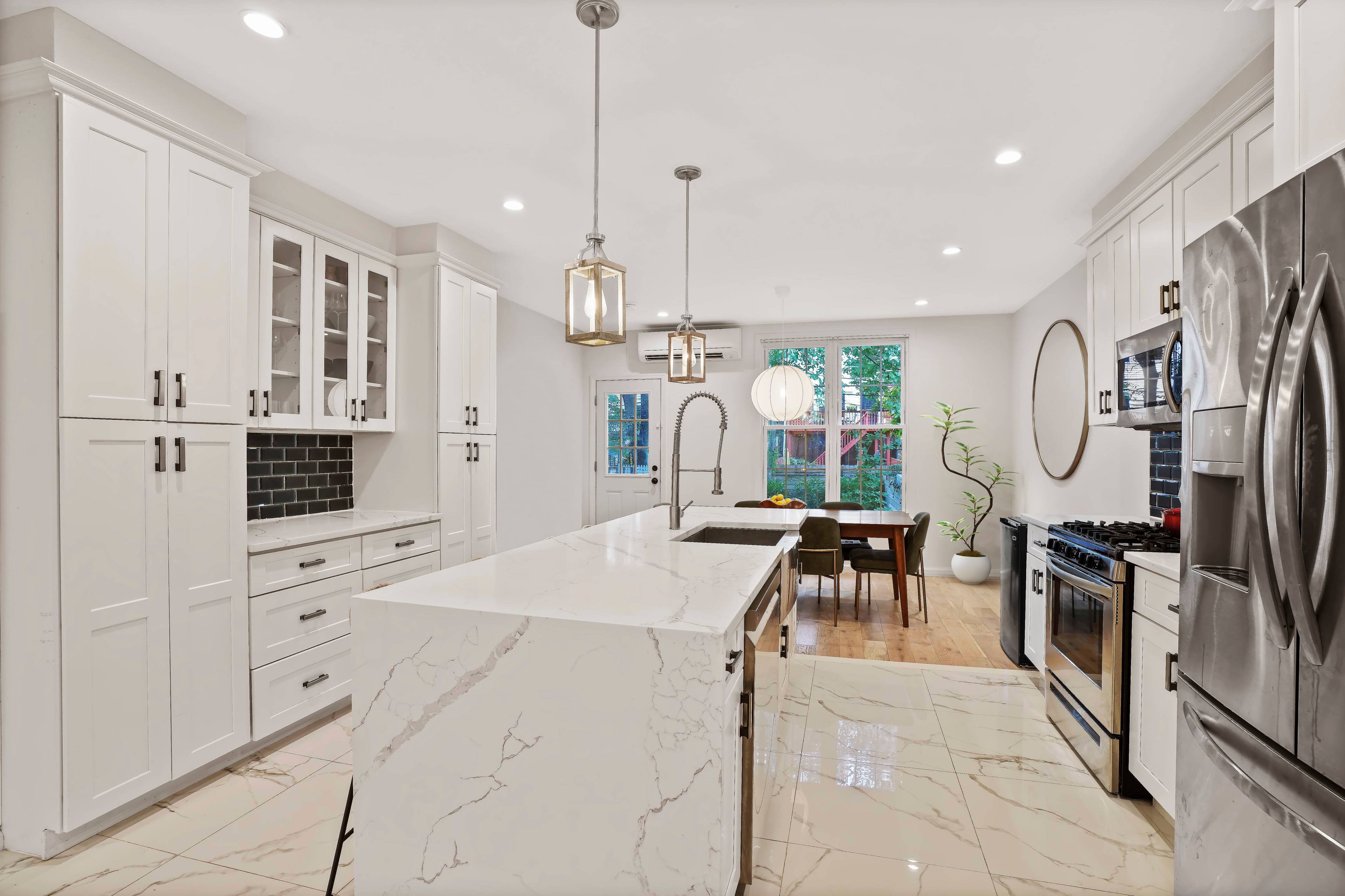 California Dreamin Sun Kissed Two Family Home Totally renovated and modern, move right in to this three story Clinton Hill gem with abundant light, an expansive parlor level, landscaped yard, ...