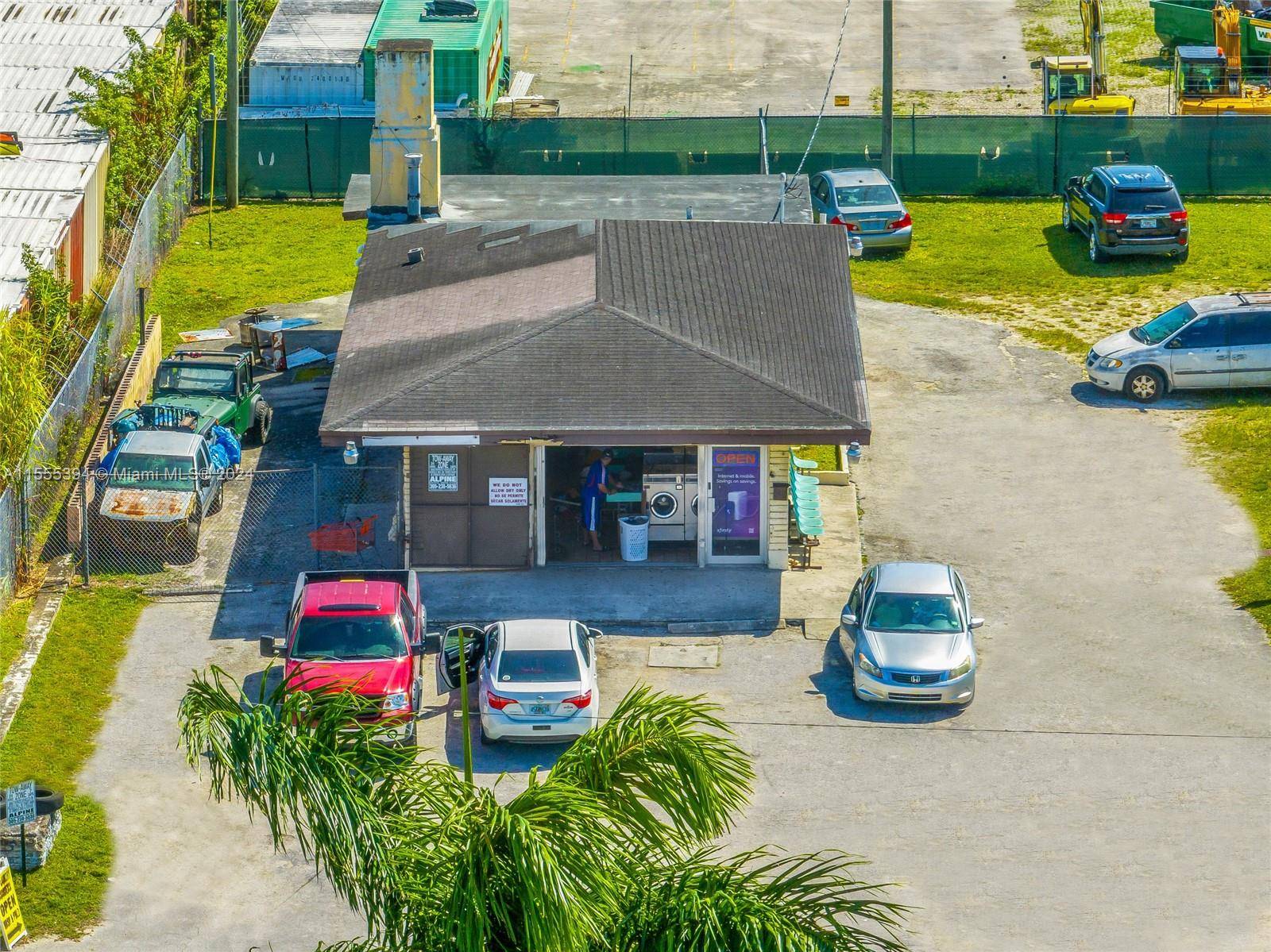 Mr. Kleen's Coin Laundry both the business and real estate are being sold together.