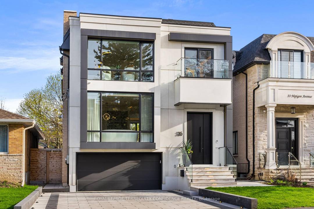 Prepare to be dazzled. Welcome to 35 Nipigon Avenue, an apex of design with gorgeous interior finishings throughout, and an extensive list of home features.