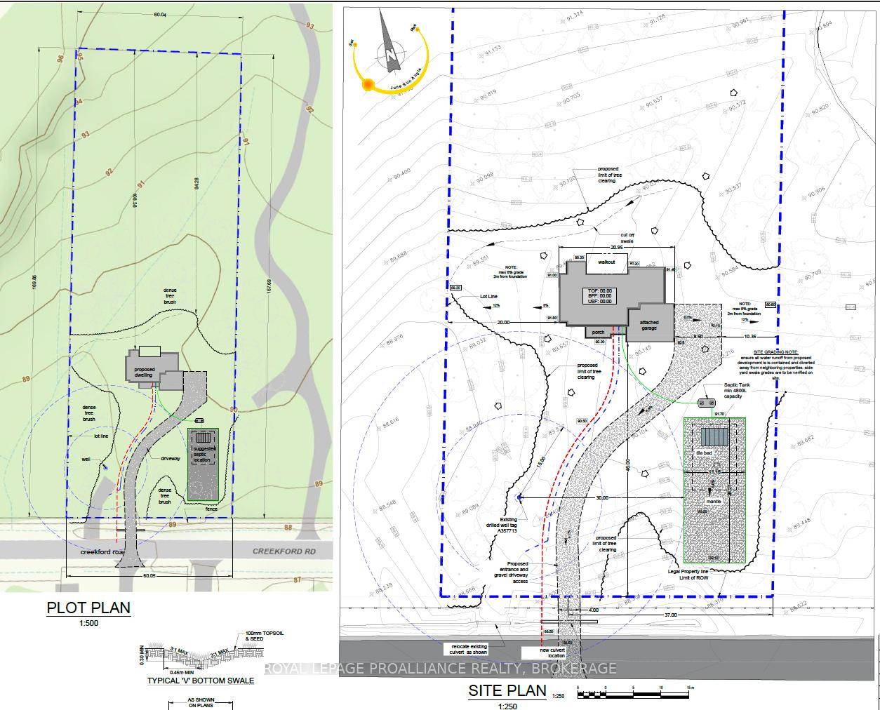 2. 5 Acre Building Lot on Creekford Road.