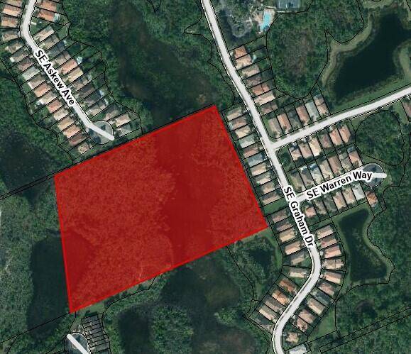 This vacant parcel was previously approved by Martin County for 16 lots.