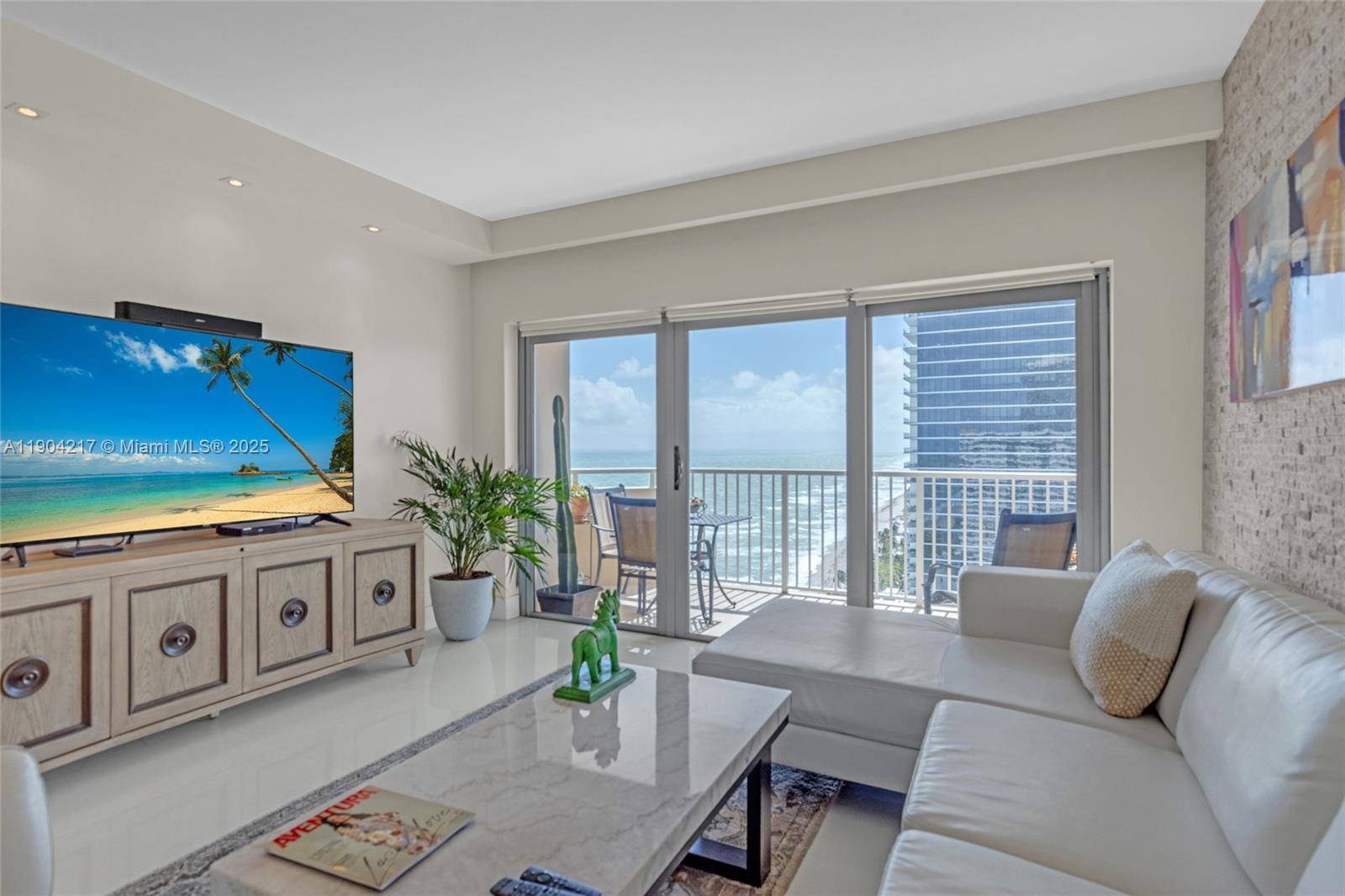 Experience oceanfront luxury at its finest in this newly renovated 2 bedroom, 2 bath residence at 1950 S Ocean Dr 22N, Hallandale Beach.