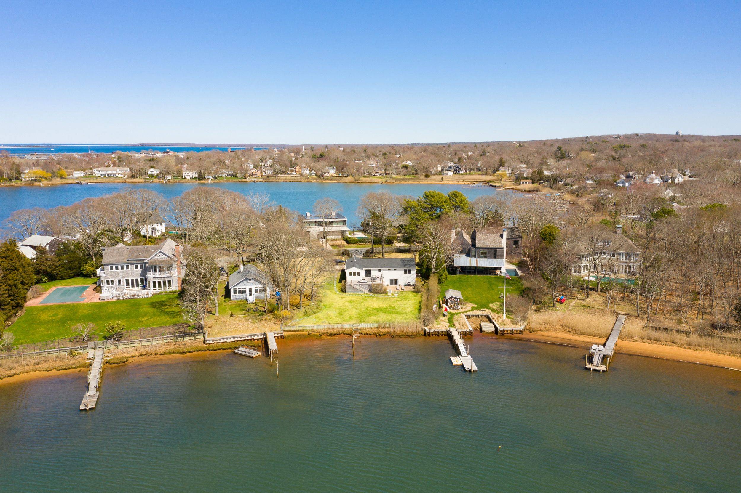 Waterfront in Sag Harbor Village!