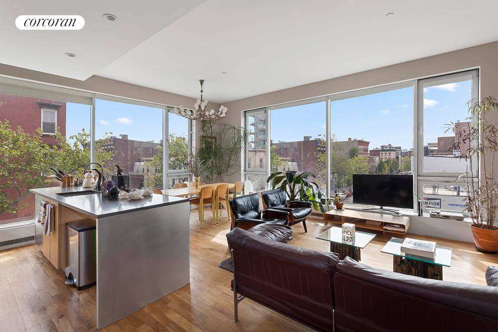 120 North 7th Street 3Fin Williamsburg Brooklyn is a perfectly located two bedroom two bathroom loft condo rental in the most prime area of Williamsburg.
