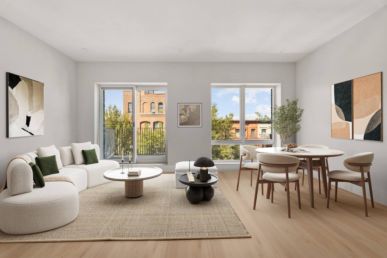 Welcome to 106 Jefferson Avenue, a boutique four residence condominium on the border of Bedford Stuyvesant and Clinton Hill.