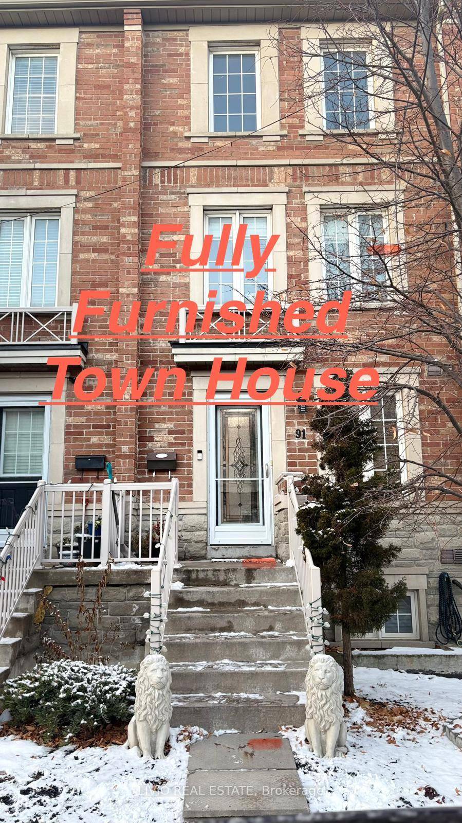 Welcome to this spacious, fully furnished townhome one of the largest and most desirable models in Oakdale Village.