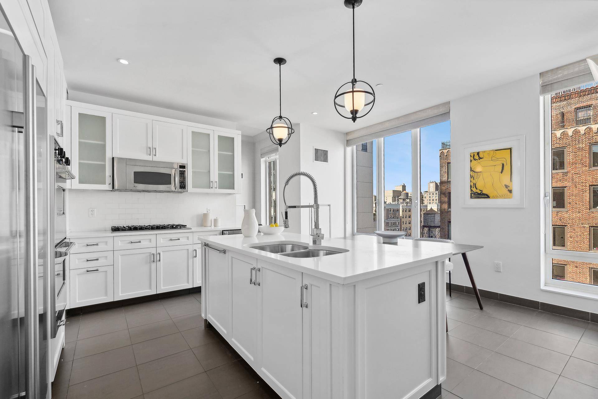 BACK ON THE MARKET NEW FLOORS, NEW WASHER DRYER, NEW PRICEWelcome to The Harrison, a classically inspired luxury condominium designed by world renowned Robert A.