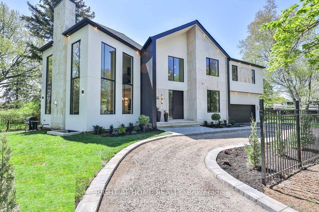 Custom Estate Built In 2024 Offering Over 6, 100 sqf Of Luxury Living Space Over 4200 sqf Above Grade Where Modern Architecture Meets Luxury, Published In DesignLinesMagazine, Located In Highly ...
