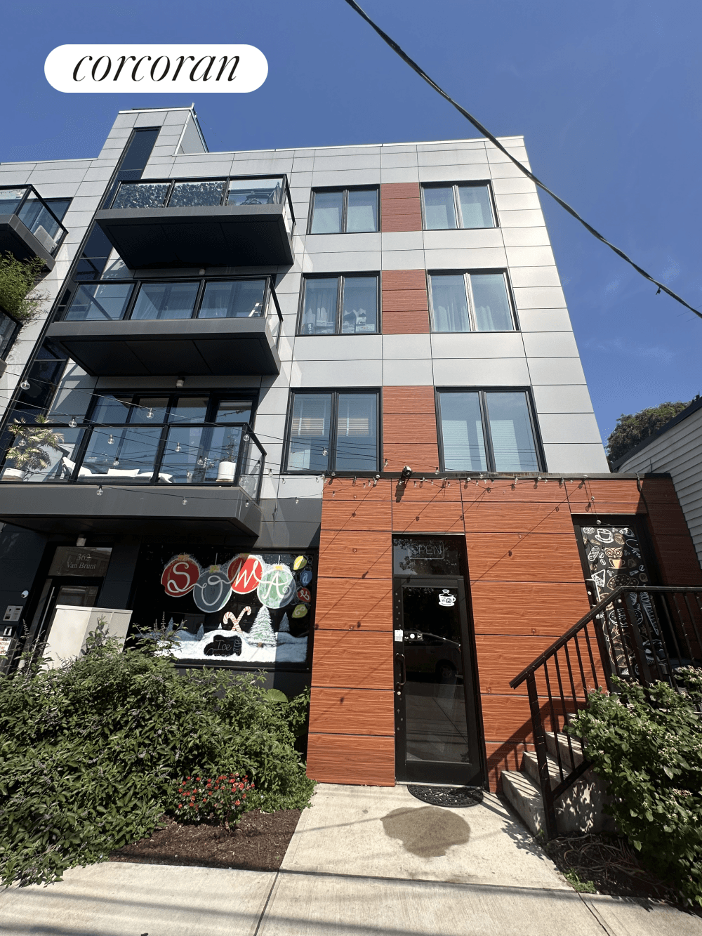 A commercial space located in the heart of Red Hook.