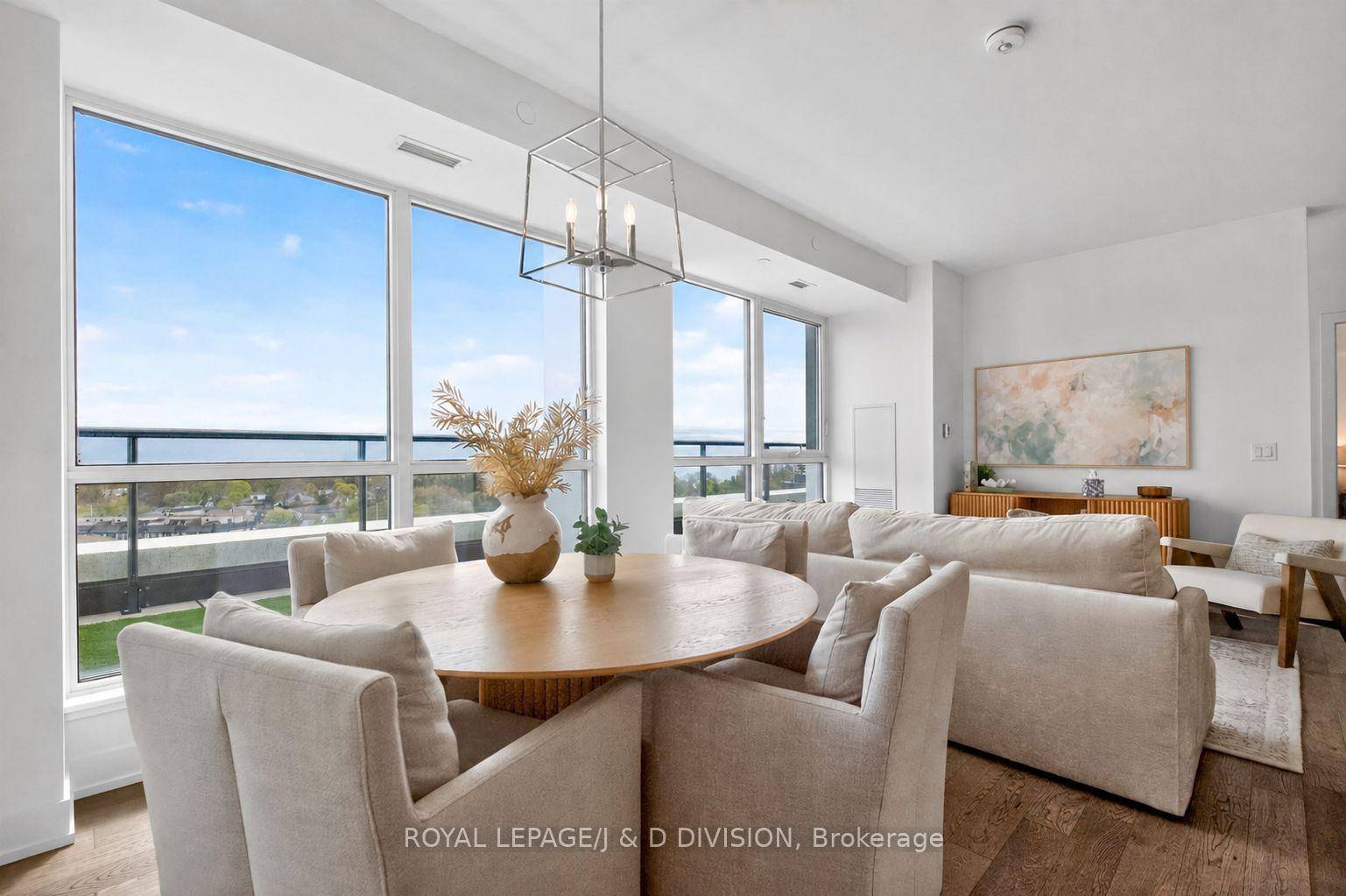 Rise on Lakeshore a coveted residence with sensational south east lake views from every room !
