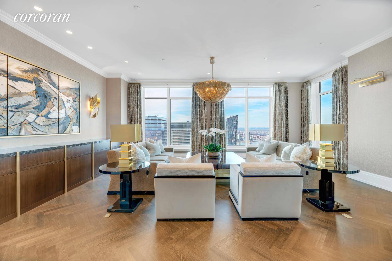 Incredibly furnished residence fully customized with the very finest high end furniture and furnishings throughout !