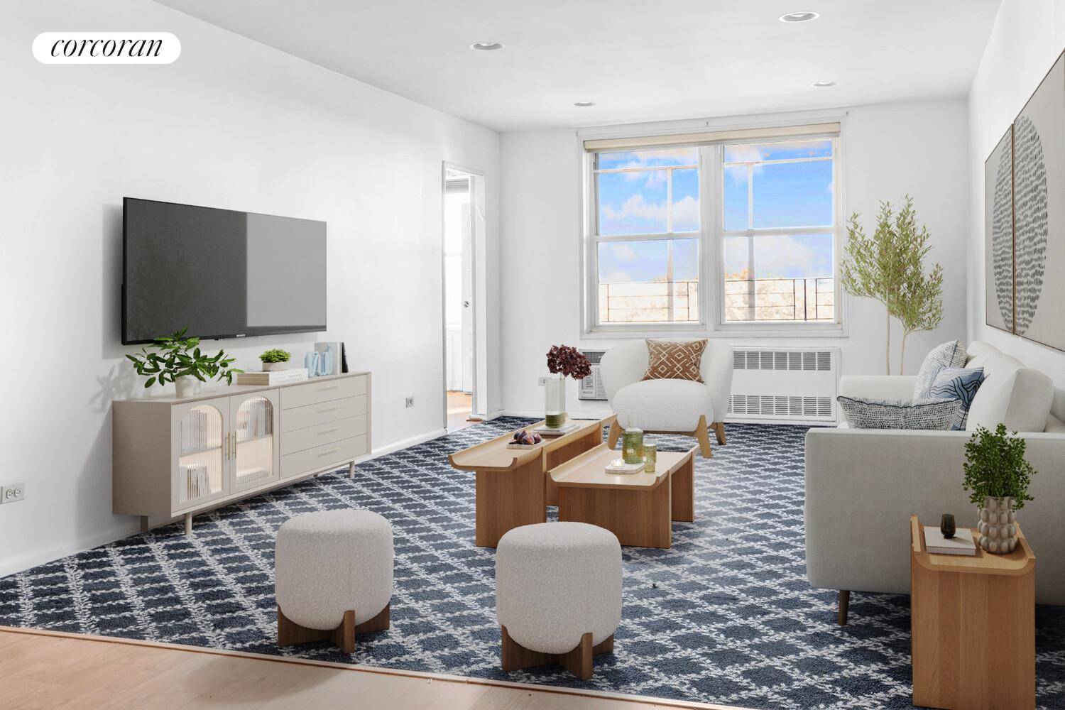 Welcome home to 5C at 2711 Avenue X an expansive and light filled two bedroom, two bath residence with your own private balcony.