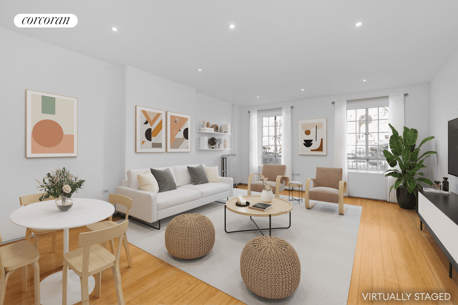 Welcome to 102 Kent Street 1, a lovely 1 bedroom, 1 bathroom apartment, with a home office flex bedroom located in the heart of Greenpoint, Brooklyn.