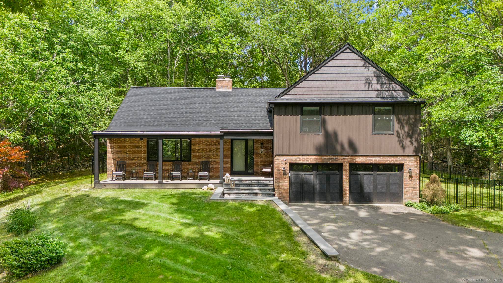 Peacefully situated on 19 private acres in picturesque Bethlehem, this extraordinary Tudor style split level home has been completely reimagined inside and out offering the perfect blend of modern luxury ...
