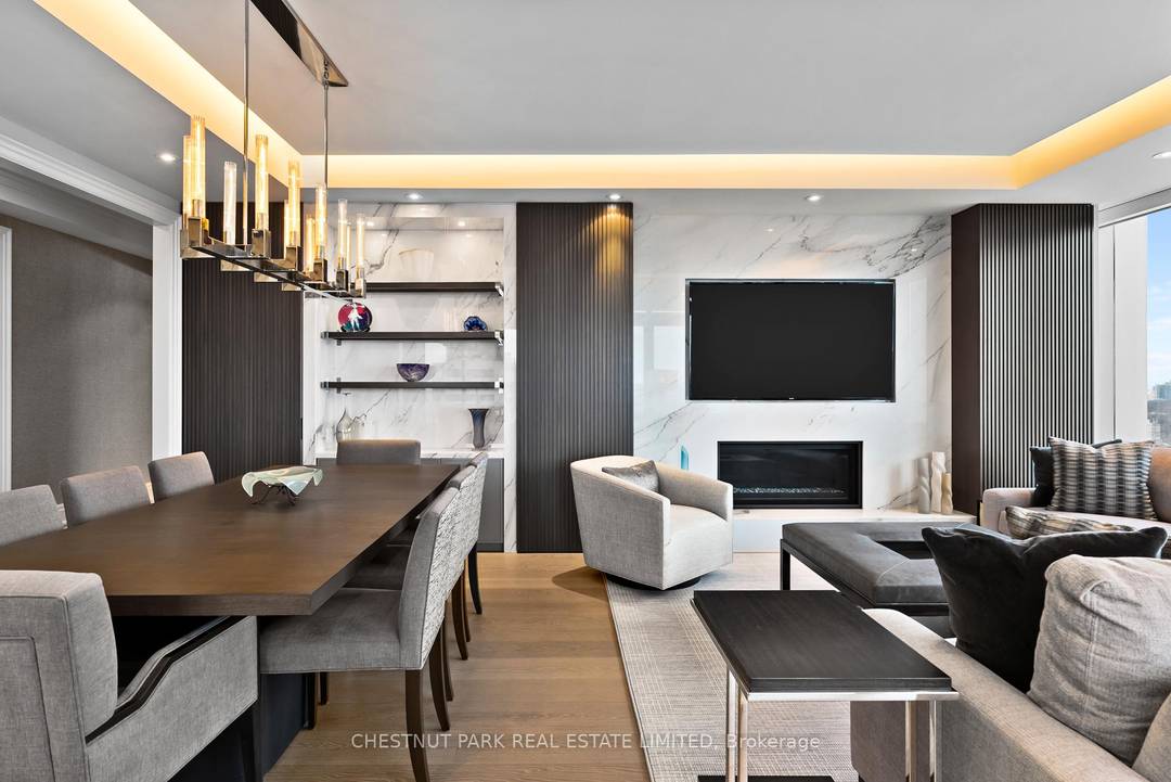 Fully furnished suite at the Four Seasons Private Residences West Tower in the heart of Yorkville.