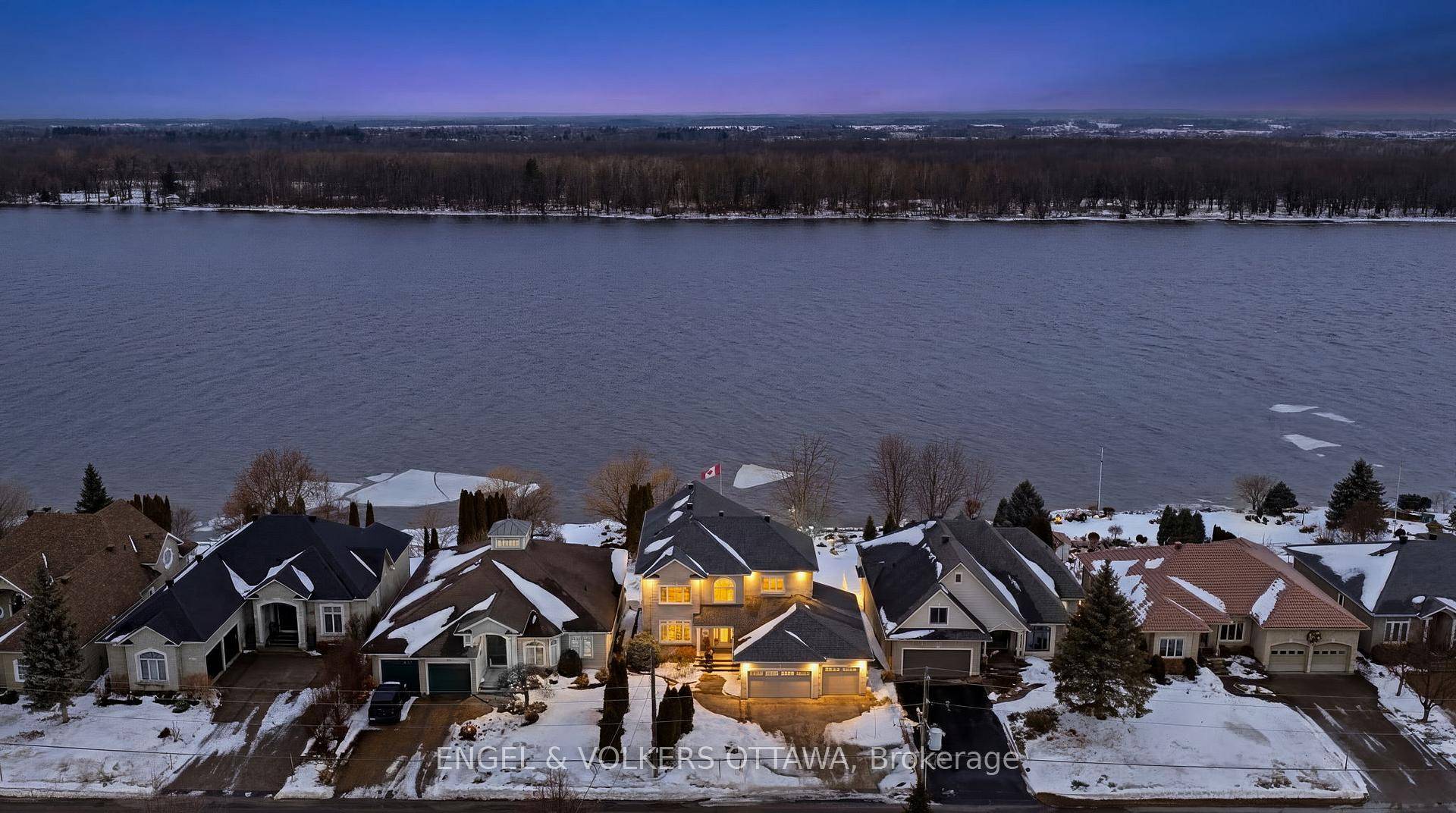 Set along the serene shores of the Ottawa River, this exceptional waterfront residence offers a rare blend of elegance, comfort and thoughtfully designed living.