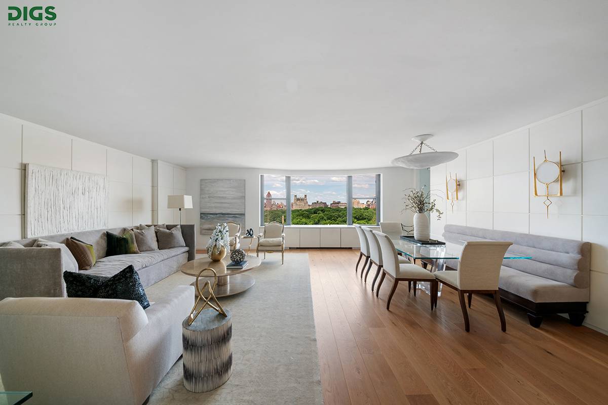 High Floor Loft like Living with Endless Central Park and City views The moment you enter this sprawling, tastefully renovated home, you will be captivated by the unparalleled sweeping views ...