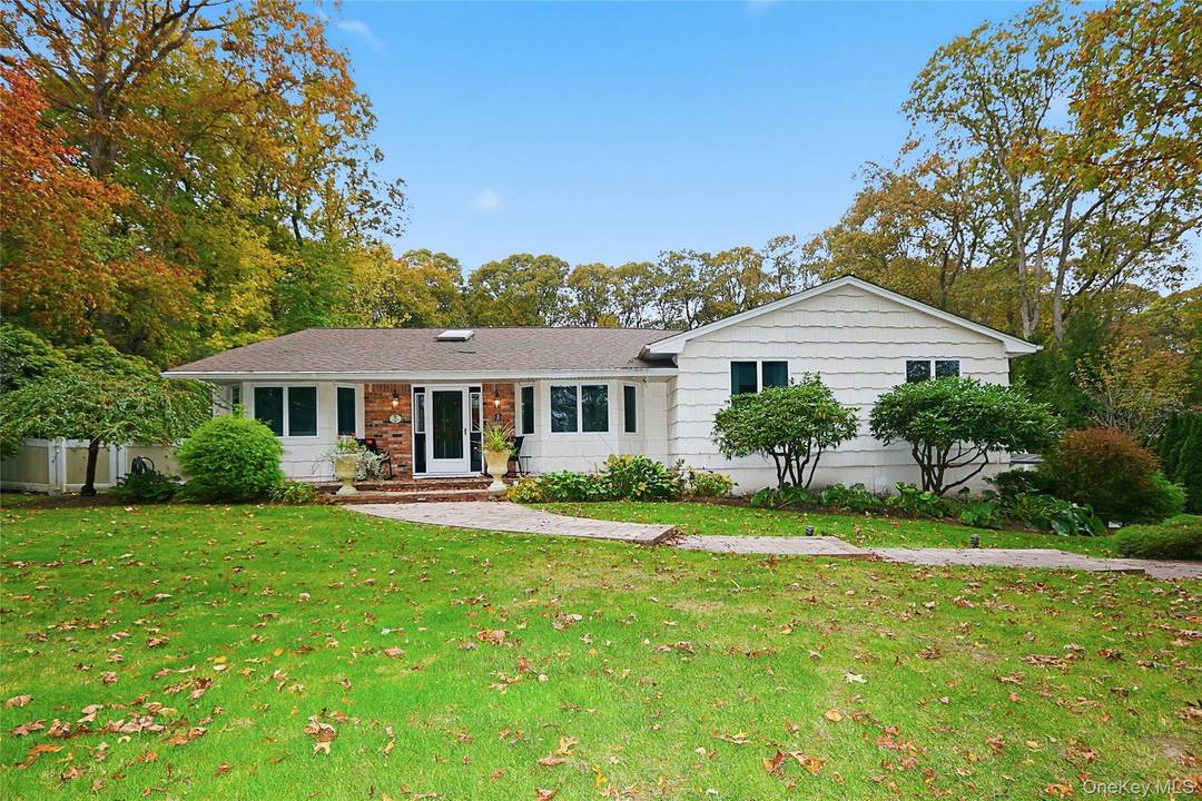 Located on a quiet cul de sac nestled in the area of Old Chester Hills, This elegant four bedroom center hall Ranch with a front porch, offers timeless appeal and ...