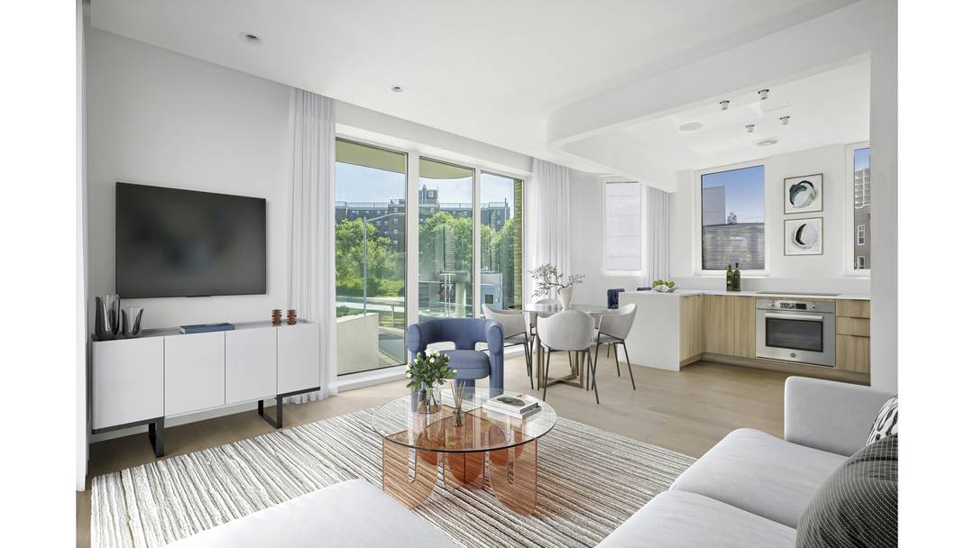 Welcome to Apartment 2 at 128 Woodpoint Road, a beautifully appointed full floor residence offering 3 bedrooms, 2 bathrooms, and a private terrace in the heart of Williamsburg.