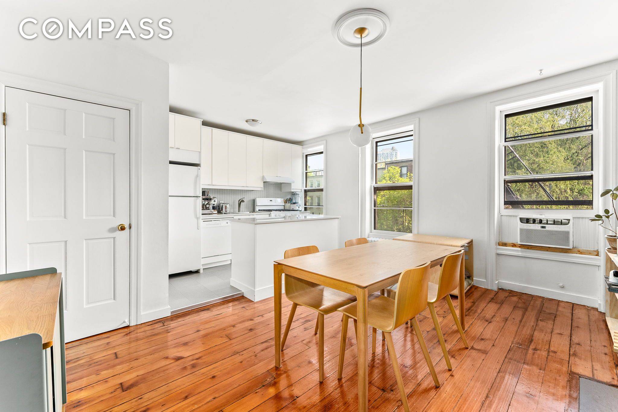 Brooklyn Brownstone living at its best is here at 93 Sterling Place Apt 2 a three bedroom duplex with two bathrooms, laundry room, beautiful hardwood flooring, ample storage all at ...