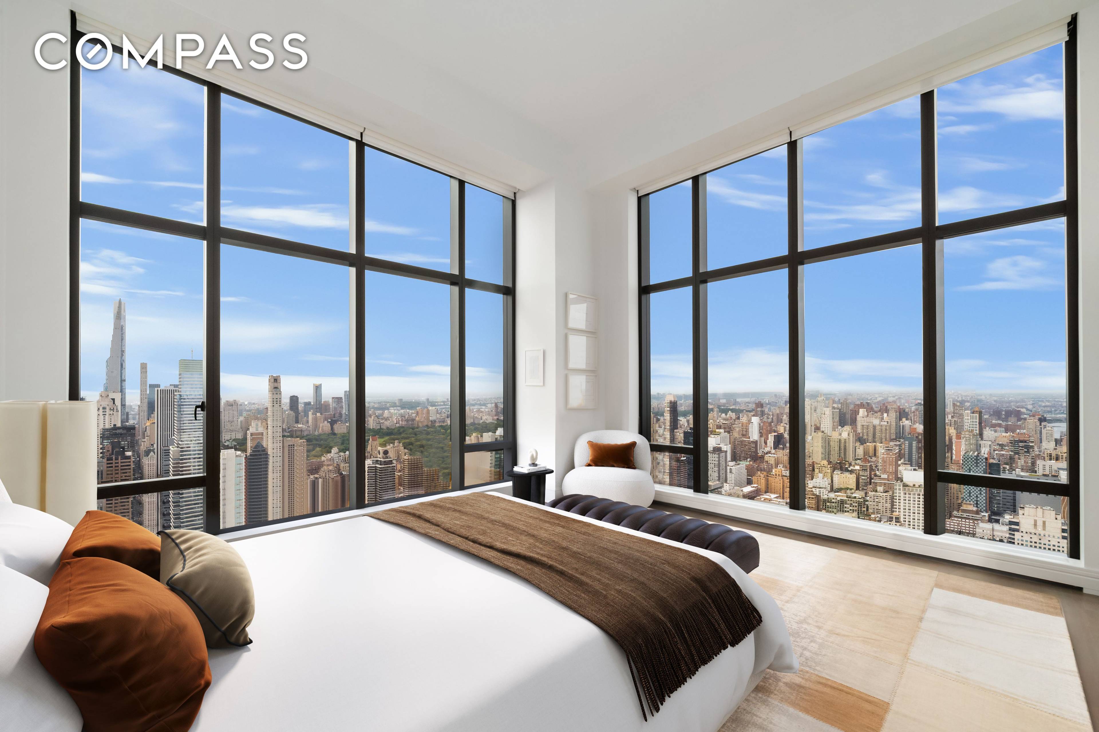 Commanding an entire floor, Penthouse 72 at Sutton Tower offers a truly breathtaking vantage point with uninterrupted 360 degree views of New York City s skyline, rivers, and iconic landmarks.