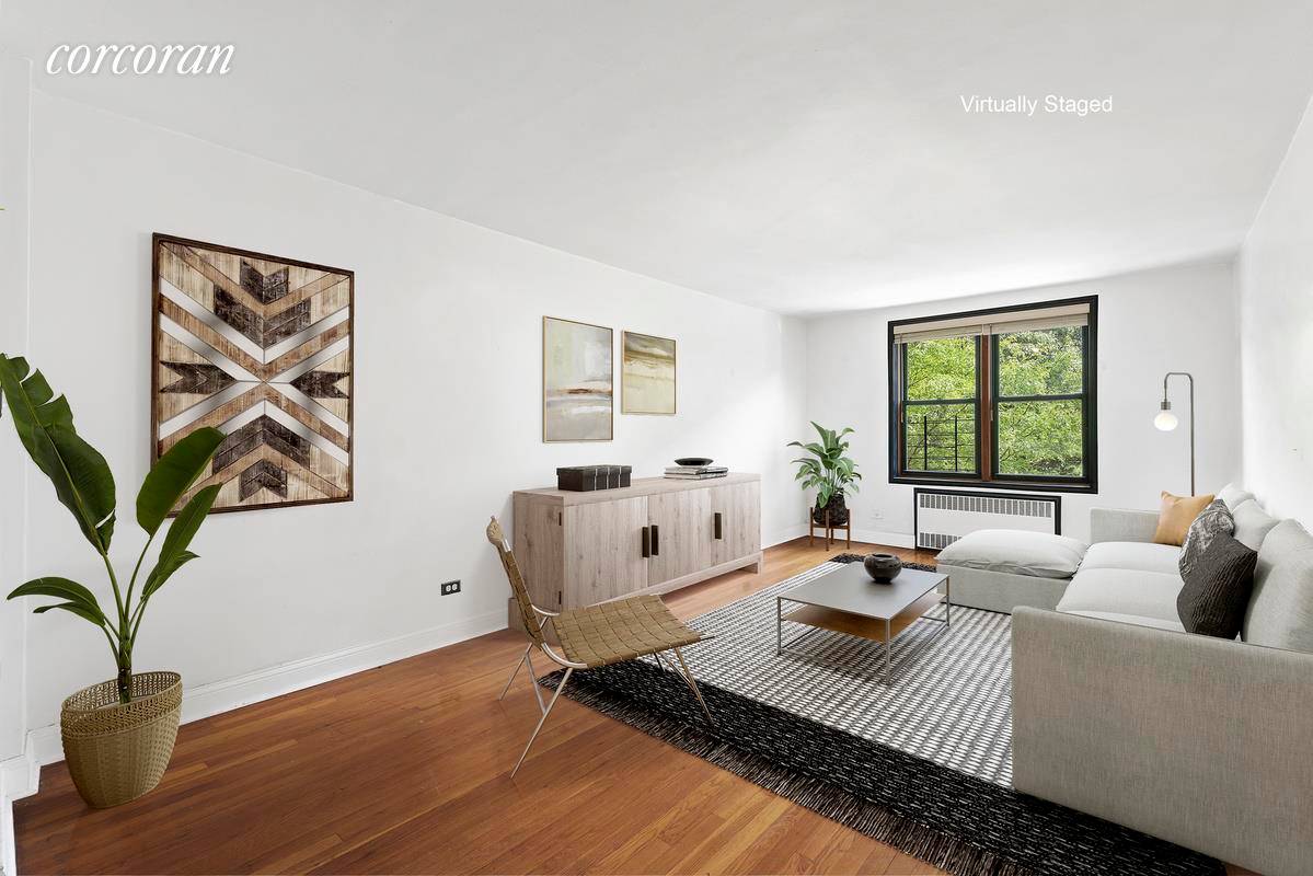 Advertised rent is 2 months free on a 12 month lease Located at 37 30 83rd Street, an intimate co operative on a tree lined street, this sprawling two bedroom ...