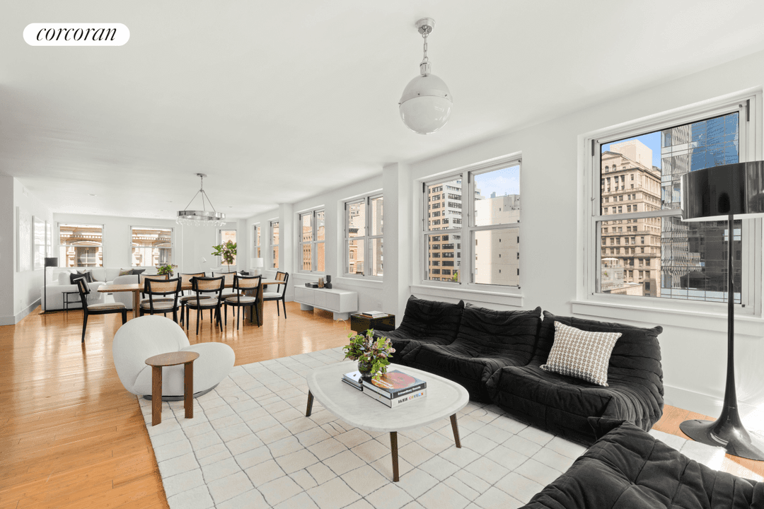 Welcome to Residence 11B, a sprawling 3 bedroom, 3 bath loft style home offering nearly 2, 300 square feet of refined living space in one of Manhattan's most vibrant neighborhoods.