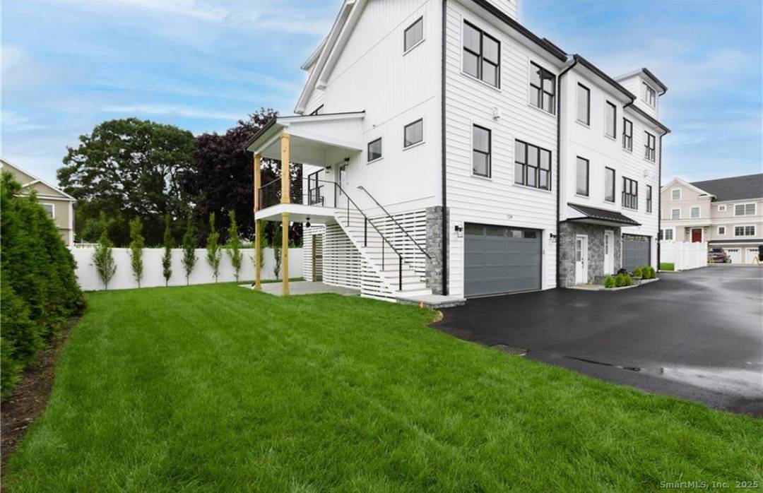 Exquisite Coastal Fairfield 4 bedroom, 2735 SF, townhouse style condo available January 2026 for rental occupancy.