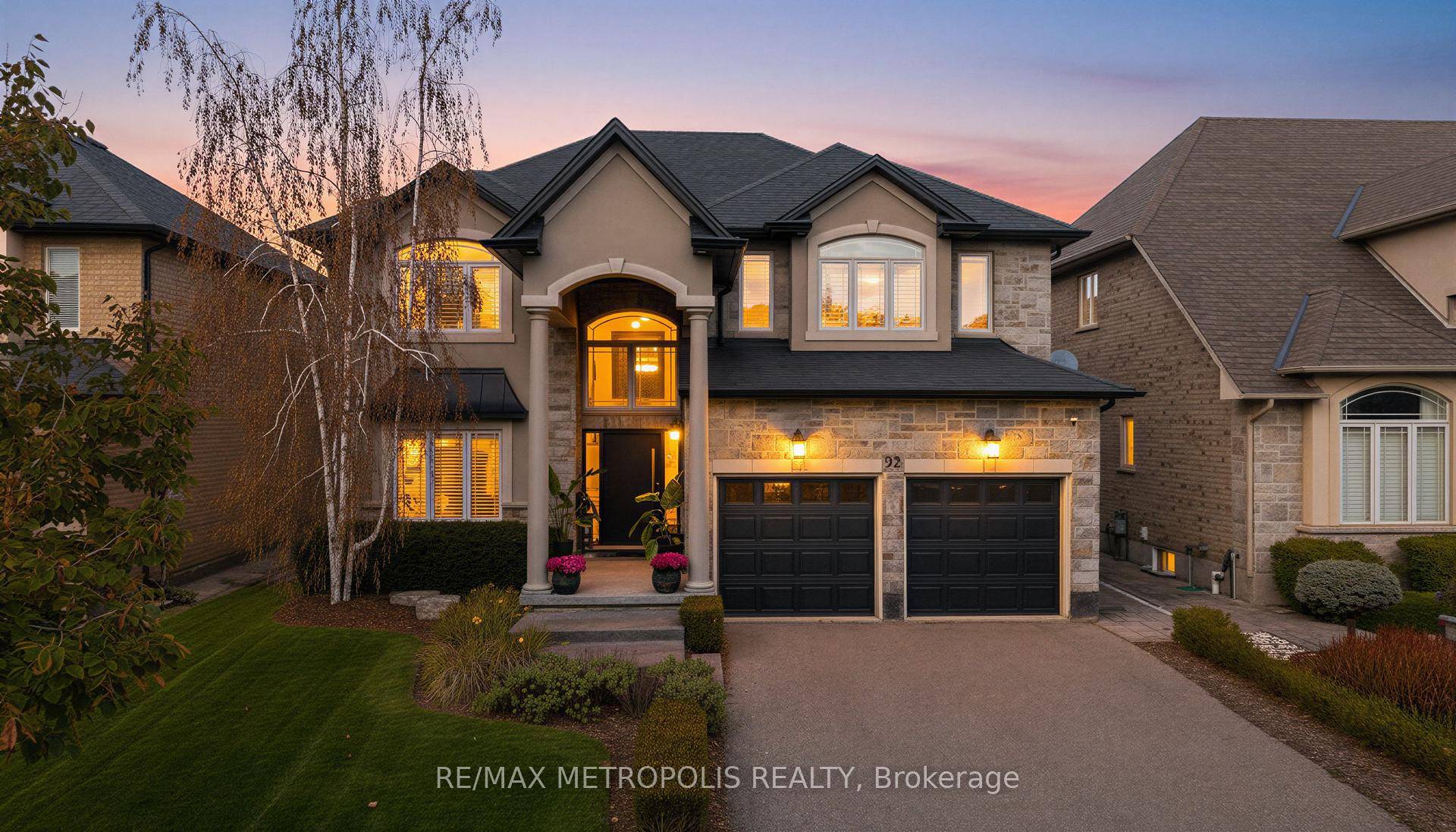 Beautifully renovated and meticulously maintained, this 4 1 bedroom family home is nestled in one of Ancaster's most sought after neighbourhoods.