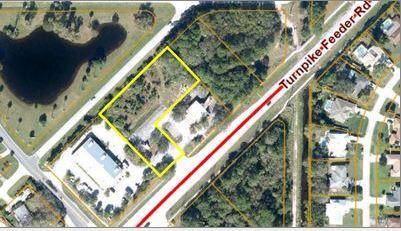 Prime commercial land located on a busy roadway connecting Vero Beach to Fort Pierce.