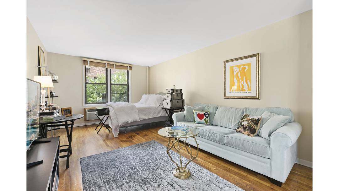 Gracious Sunken Studio Coop in Prime Kips Bay Location Step into this thoughtfully designed sunken studio apartment at 145 East 29th Street, 6C, offering a rare combination of space, light, ...