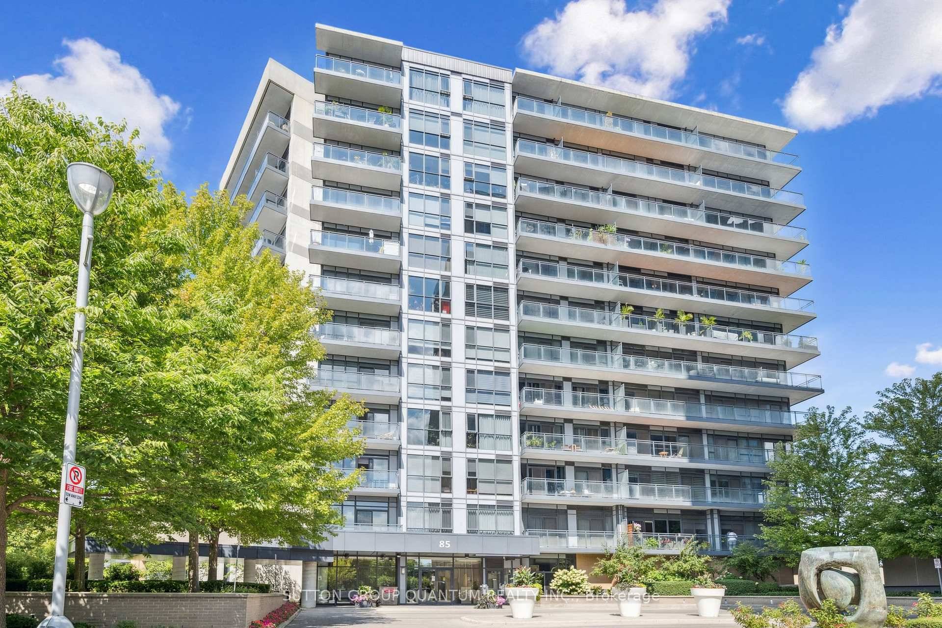 Fabulous bright 1225 sq ft per MPAC corner unit with huge wraparound balcony providing south, southwest, and east views including downtown CN Tower and walkouts from living room and primary ...