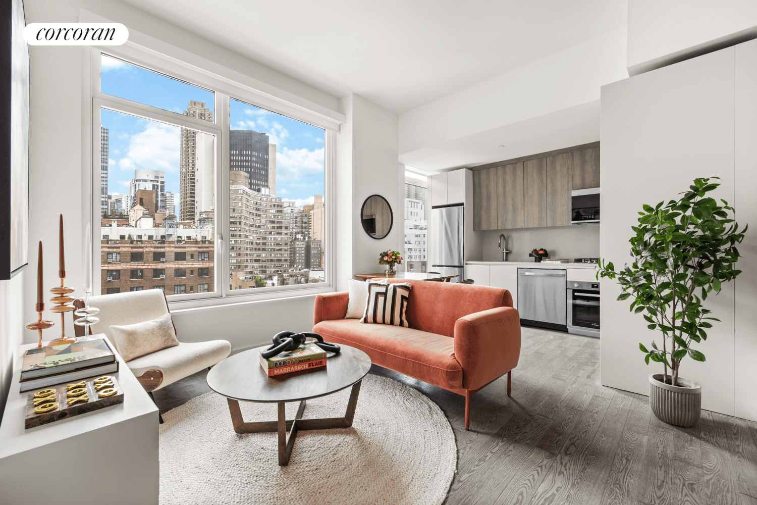 Welcome to Residence M, a north facing alcove studio that embodies modern luxury and sophistication.