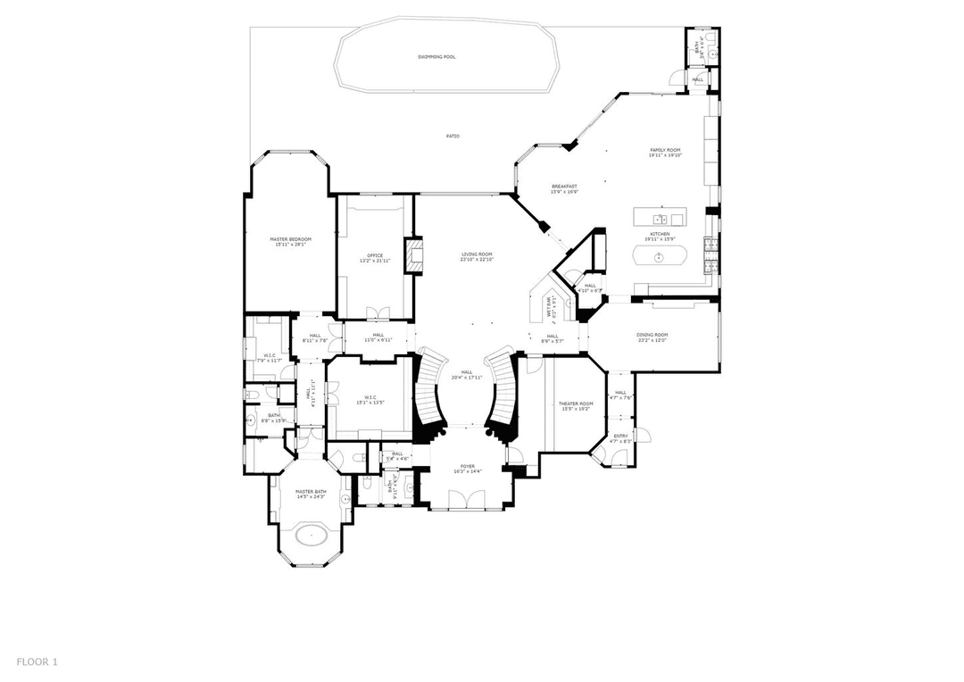 Welcome to 686 Hermitage, a beautifully re imagined estate home sited to capture Southerly views of water and the 17th hole.