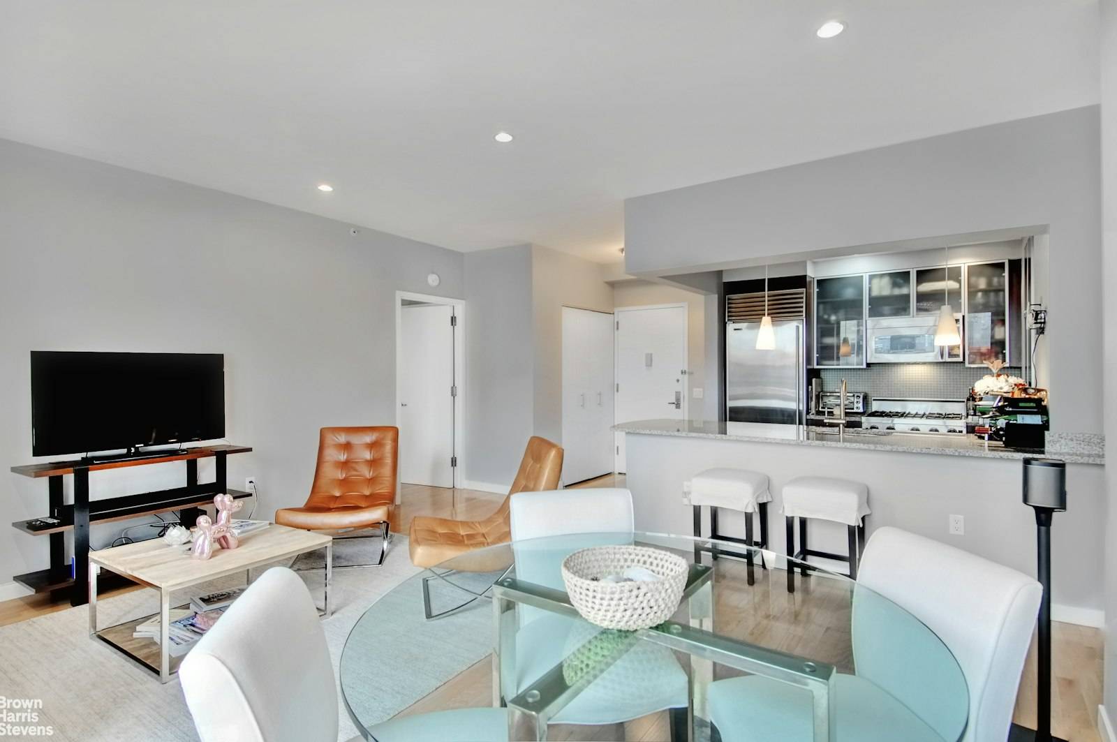 PRICE REDUCED ! In the heart of West Chelsea, a 2BR 2BA PENTHOUSE condo with all rooms facing away from the street amp ; clearing the building's other tower amp ...