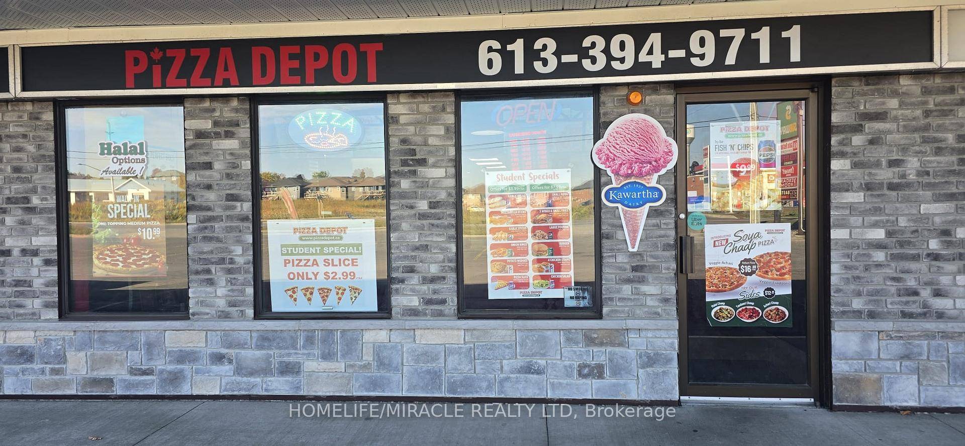 Pizza Depot in Trenton, ON is For Sale.
