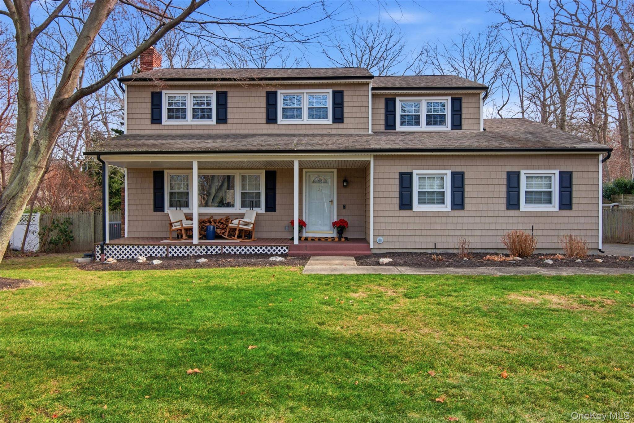 This beautiful 4 bed 3 bath colonial has new siding shutters as well as gutters, and an updated kitchen featuring granite countertops and stainless steel appliances.