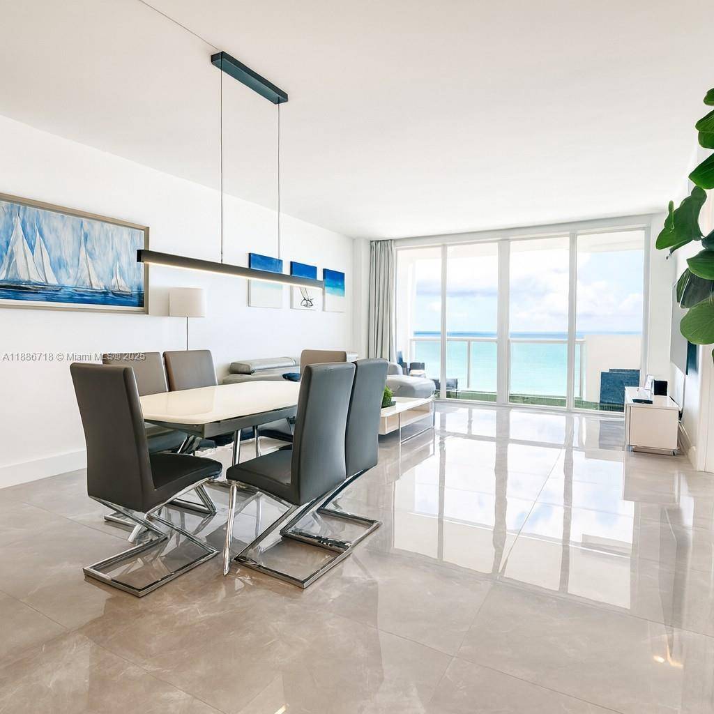 Spectacular fully remodeled 2BD 2BA oceanfront residence at The Pavilion, completed with city approved permits.