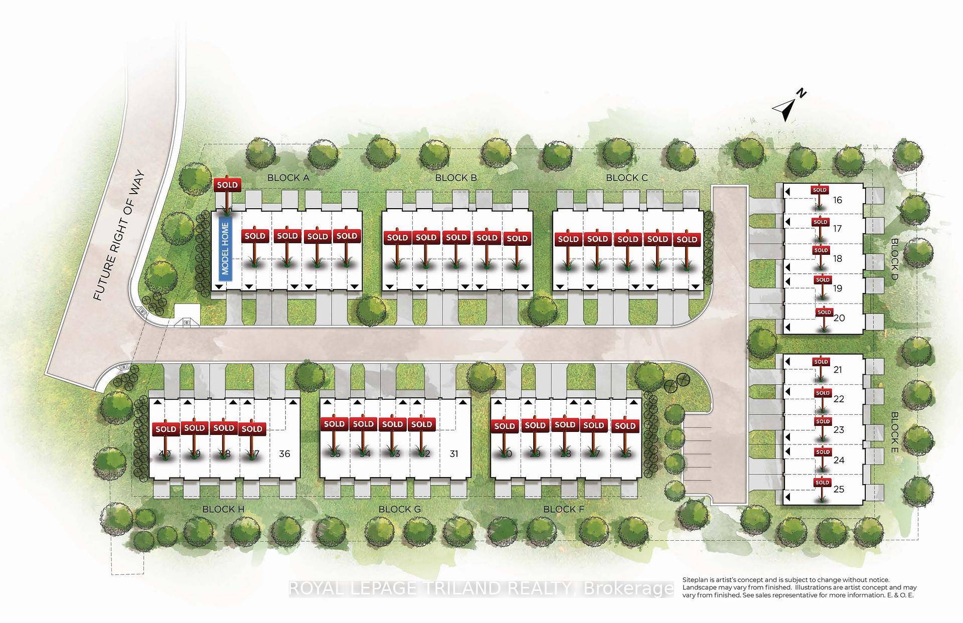 DEVELOPMENT NOW OVER 95 SOLD !