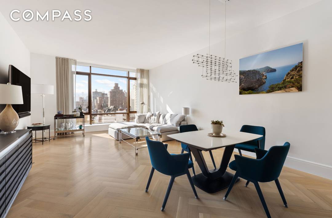 Welcome to 215 East 19th Street, Residence 9G a magnificent three bedroom home in The Tower at Gramercy Square, offering expansive interiors and sweeping city views.