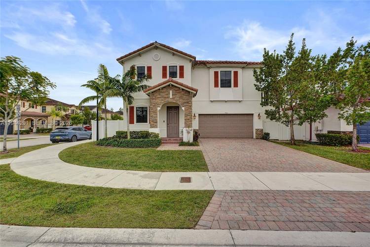 RENTED UNTIL MARCH 2027. Wonderful single family home located in the highly desirable Bonterra community, featuring an excellent corner lot just steps from the clubhouse.