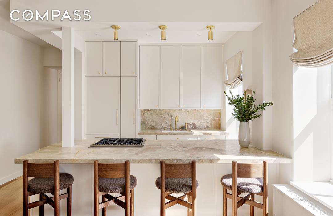 Set on one of the West Village s most coveted blocks, this impeccably renovated residence at 99 Bank Street is a rare offering.