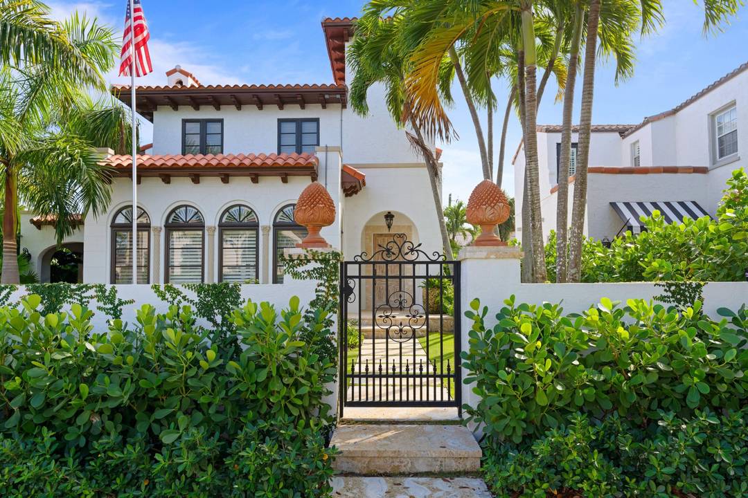 No detail was spared in the complete renovation of this stunning 1928 Mediterranean Revival home located in the highly desirable Prospect Park Historic District of West Palm Beach.